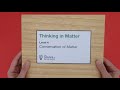 Conservation of Matter Concepts