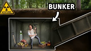 Unser unterirdischer BUNKER ist fertig! | 100 Tage Autark - Folge 7