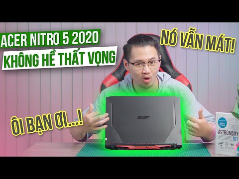 (VIETNAMESE) Tản Nhiệt Nitro 5 - Chưa Từng Làm Game Thủ Thất Vọng - Đánh Giá Laptop Chơi Game Acer Nitro 5 2020