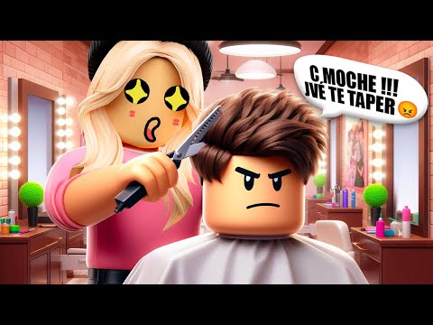 BASTON AU SALON DE COIFFURE 💥 SUR BROOKHAVEN RP! ROBLOX