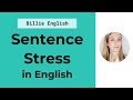 Understanding Sentence Stress in English