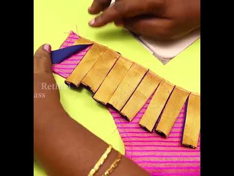 Making of new Blouse design #fashion  #trending  #shots  #new  #make  #womensfashion