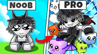 NOOB TO PRO DI GAME SIMULATOR PALING VIRAL DI ROBLOX !!