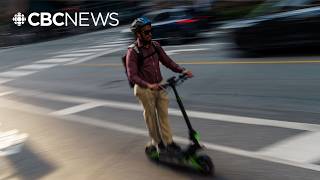 YouTube video thumbnail: Pediatricians in Canada Warn of 'Exponential Rise’ in Childhood e-Scooter Injuries