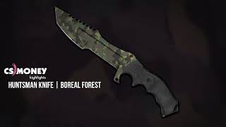 Huntsman Knife Boreal Forest Gameplay