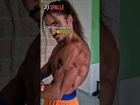 8 esercizi che hanno TRASFORMATO il mio corpo (provali, funzionano) #workout #fitness