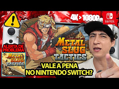 Como Metal Slug Tactics está no Nintendo Switch? I Gameplay Analítica