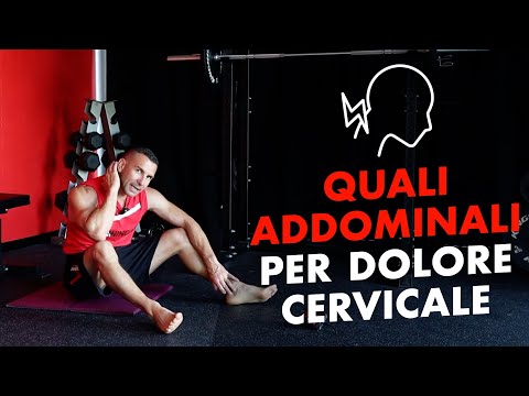 Quali addominali fare con dolore al collo e alla cervicale