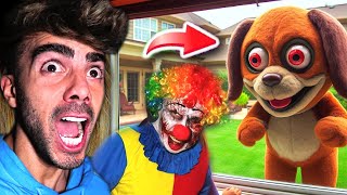 FEDE VIGEVANI HABLÓ CON EL PAYASO DE COLORES😱TENIA UN MUÑECO MALDITO😨