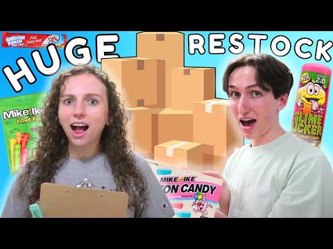 Restock Our Candy Store With Us! 🍬🍭😄