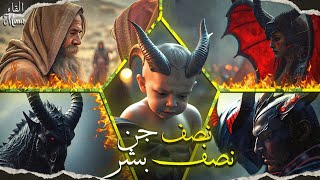 نصف جن نصف بشر : قصة كاملة بالدارجة المغربية.