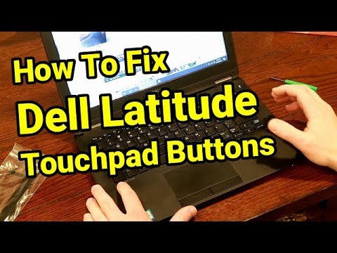 dell laptop touchpad not working