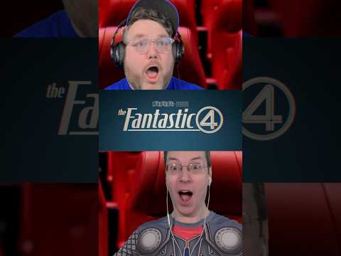 It’s Clobberin’ Time! The boys LOVED this new F4 teaser… #fantasticfour #marvel #trailerreaction