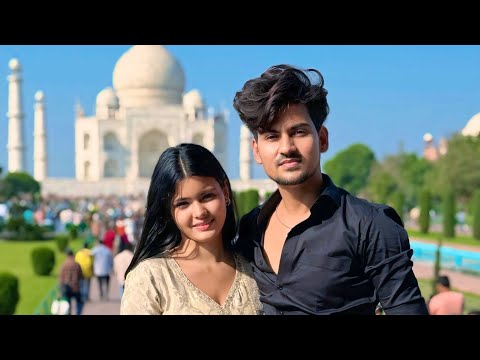Finally Taj Mahal Pahoch Gaye Guyz😍 | PRASHANT RAJPUT | Shabnam Layek | PRASV Creation