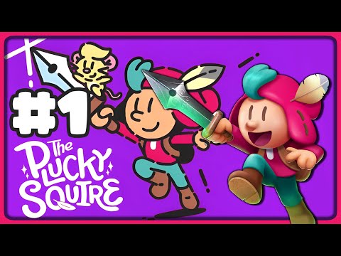 The Plucky Squire Walkthrough Part 1 (PS5, Switch)