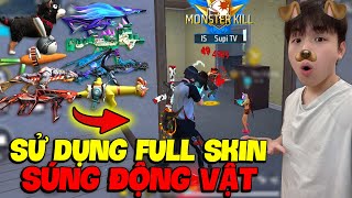 Supi Sử Dụng Full Skin Súng Động Vật Để Leo Thách Đấu Và Càn Quét Cả Bản Đồ Lấy Top 1 Cực Căng