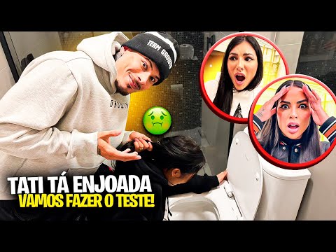 A TATI PASSOU MUITO MAL E DECIDIMOS FAZER O TESTE DE GRAVIDEZ!!! 😨