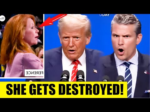 Trump and Hegseth GO NUCLEAR on fake news reporter for insulting the troops