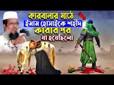 ইমাম হোসাইন (রা) কে শহীদের পর । তোফাজ্জল হোসেন ভৈরবী |@TofazzalHossain  | Bangla Waz