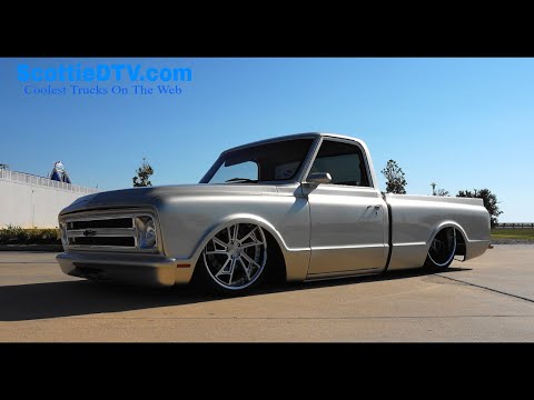 Check Out This Killer 1968 Chevy C10 Street Truck At Cruisin The Coast 2024!