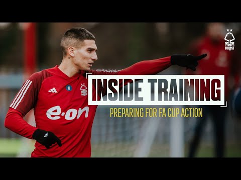 INSIDE TRAINING | PREPARING FOR FA CUP ACTION