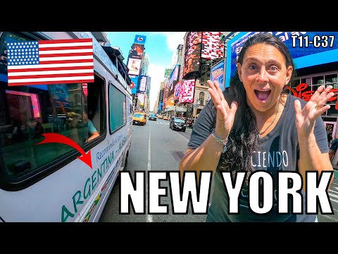 😱 Logramos lo IMPOSIBLE 🗽 Llegamos MANEJANDO a New York desde Argentina 🇺🇸 🇦🇷 Así nos recibe!