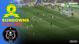 Mamelodi Sundowns vs Orlando Pirates | betway Premiership | Virtual Prediction Video Game Simulation