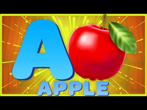 A is for Apple Song | ABC Alphabet Song for Children | A for Apple