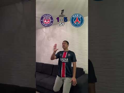 Psg destroyed toulouse🔥💀#championsleague