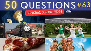 The General Knowledge Quiz #63 ¦ 50 Trivia Questions - Pub Quiz