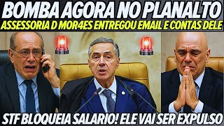 BARROSO E GILMAR DERAM O ANUNCIO! ASSESSORIA DE MORAES ENTREGOU TUDO! AFASTAMENTO ATÉ 24 HORAS