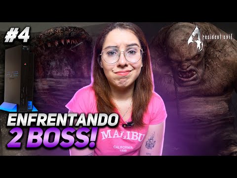 RESIDENT EVIL 4 NO PROFISSIONAL NO PS2! - EL GIGANTE! (EP. 4)