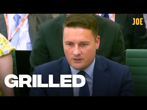 Wes Streeting squirms in House of Commons Health Select Committee