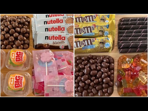 Filling Platter With Sweets Only | ASMR