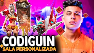 🔴 LIVE ON 🔴 NOVO CODIGUIN - 4x4 COM OS CRIAS 💙 FREE FIRE AO VIVO 💙 #200k