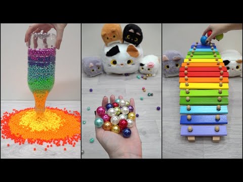 Oddly satisfying Reverse video. Colorful Relaxing Compilation. No talking, no music