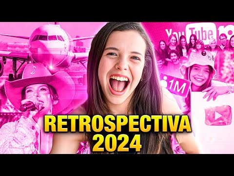 RETROSPECTIVA ANIMADA 2024 : O ANO QUE MEUS SONHOS DECOLARAM #melhoresmomentos