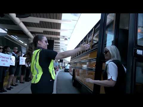 YouTube video thumbnail: Air Canada Flight Attendants Reject Proposal for Binding Arbitration