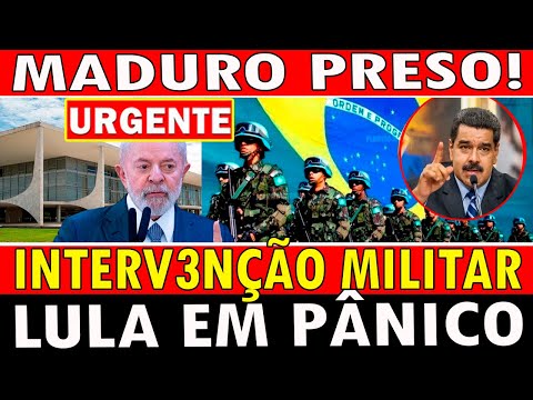 URGENTE NESSA SEGUNDA!! EXERCITO BRASILEIRO CONVOCADO! LULA APAVORADO! MADURO PRESO!56!!