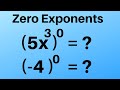 Understanding Zero Exponents