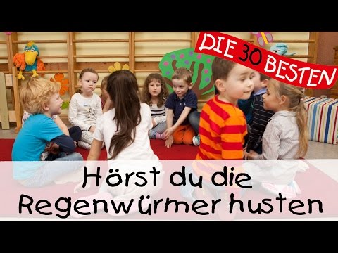 👩🏼 Hörst du die Regenwürmer husten - Singen, Tanzen und Bewegen || Kinderlieder