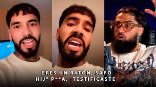 ANUEL AA le tira con todo a Bryant Myers en su Live