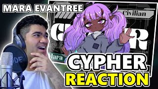Mara Evantree - Cypher(feat.空蝉) / KBeats ENGLISH COVER | Reaction