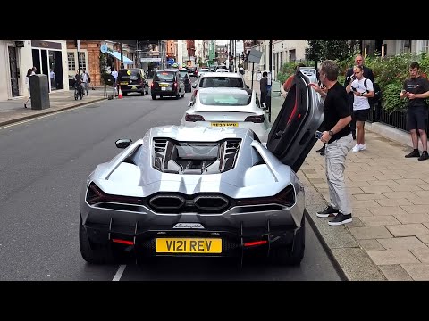 SUPERCARS in LONDON September 2024