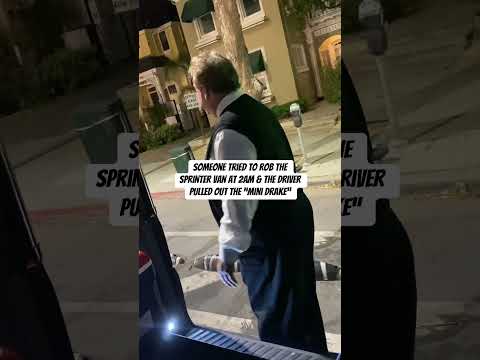 Driver had the Mini Draco ready (song: Mac Tray - One Night Stand)