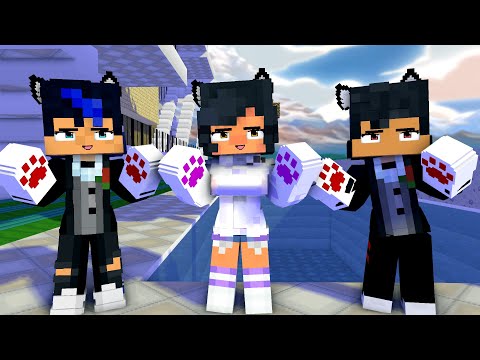 paw paw chicken simple dimple aphmau and good looking friends - minecraft animation #shorts