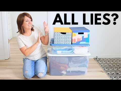 The 13 BIGGEST Decluttering Lies