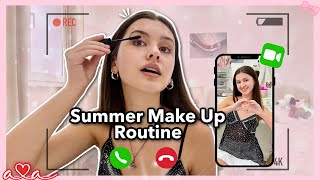 Teeny Sommer Make Up Routine 💄☀ ...und ein paar Geheimnisse als wären wir auf FaceTime ౨ৎ Alles Ava