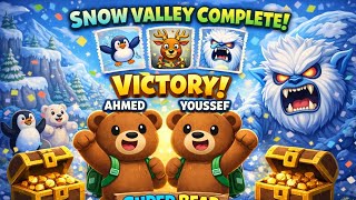 تختيم لعبه super bear adventure #2 |الyeti قتلني 😱