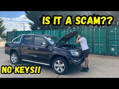 IS THIS CRASHED VOLKSWAGEN AMAROK HIDING SOMETHING?? … IT WAS CHEAP!!